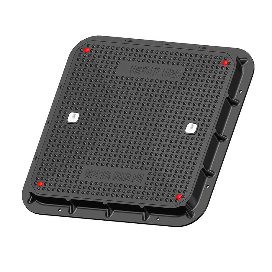 غطاء 600مم D400/C250/B125/A15 مركب وإطار